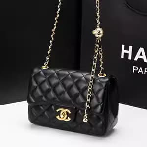 Chanel style Golden Ball bag 2021 new style small ck women's bag versatile diamond chain bag fashionable shoulder messenger bag